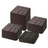 $140 38 sq. ft Plastic Interlocking Deck Tiles