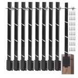 NEW $63 (24') Fence Post Extender 8 Pack