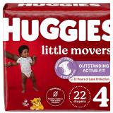 SEALED 25PK (S4) HUGGIES Diapers Disposable