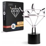 NEW $105 Diamond Glitter Neon Desk Light-12.5'x9'