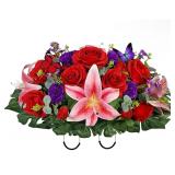 $81 Artificial Cemetery Flowers