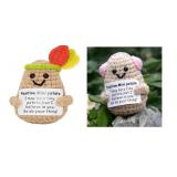 NEW 2PK Cute Positive Crochet Potatoes