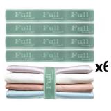 NEW 6PK Full/Queen Bed Sheet Organizers- Yellow