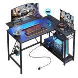 NEW $114 Bestier Small L Shaped Gaming Desk