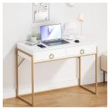 NEW $169 40' Computer Desk with 2 Storage Drawers