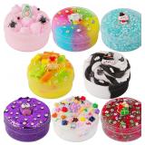 SEALED $35 8PK Textured Slime Kit for Kids