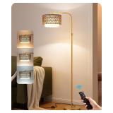 $75 EDISHINE Arc Floor Lamp for Bedroom