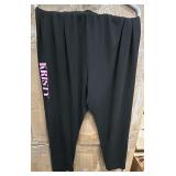 (2X) Black Leggings featuring Pink 'Kristy' on Leg