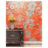 SEALED Vintage Floral Peel-Stick Wallpaper 44CMx3M