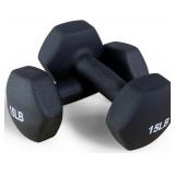 NEW $60 15lb Set Dumbbell Weights