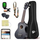 NEW $60 Everjoys Soprano Ukulele Beginner Pack