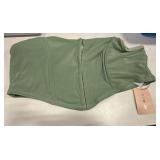 (3XL) Women's Green Crop Corset Top
