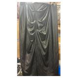 (4x) Shein Curve Pleather Skirt