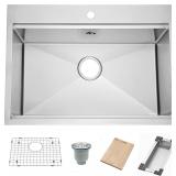 DAMAGED $340 Yutong  Stainless Steel Kitchen Sink