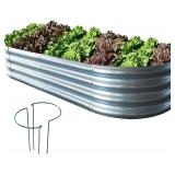 NEW $150 (7x3x1ft) Raised Garden Bed - 2 pack