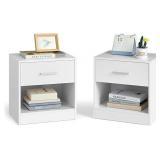 $90 VASAGLE Nightstands, Set of 2