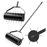 NEW $70 Lawn Aerator Rolling, Manual Aerator