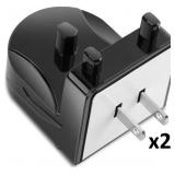 NEW $55 2PK Oral-B/Braun ToothBrush Wall Charger