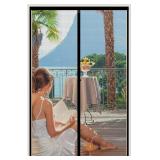 $38 WochiTV Gray Magnetic Screen Door Fits Door