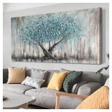 NEW $214 (58'x29') Tree Wall Art Canvas