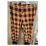 (3X) TorridSleep Orange Plaid Full-Length Leggings