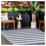$53 nuLOOM Alexis Striped Indoor/Outdoor Area Rug