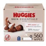 NEW $30 Huggies Skin Essentials Baby Wipes