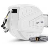 NEW $102 (65ft) Retractable Garden Hose Reel