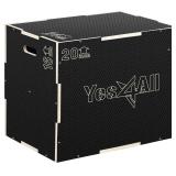 NEW $90 (24x20x16') 3in1 Non-Slip Wooden Plyo Box