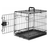 NEW (18 x 12.4 x 15') Dog Crate with Tray