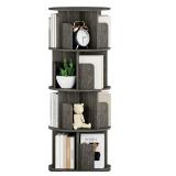 NEW $130 OTK Rotating Bookshelf, 360°