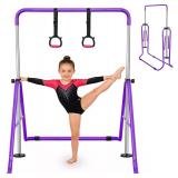 NEW $70 (40x58.5') GYmnastic Bars With Mat