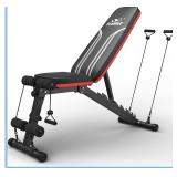 NEW $140 Adjustable Weight Bench Workout