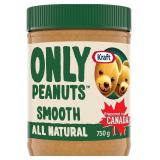 Kraft Only Peanuts Smooth PeanutButter, 750g