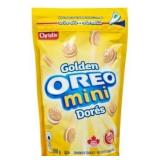 Oreo Vanilla Mini Sandwich Cookies, Golden 200g