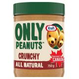 Kraft Only Peanuts Crunchy Peanut Butter, 750g