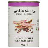 Earth's Choice Organic Black Beans 398ml