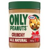 Kraft Only Peanuts Crunchy Peanut Butter, 750g