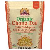 Taj Mahal Organic Chana Dal ï¿½ Split Chickpeas 2LB