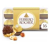 FERRERO ROCHER Fine Hazelnut Chocolate; 16ct 200g