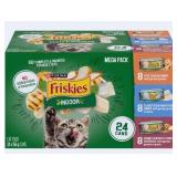 24pk Friskiesï¿½ Indoor Cat Food Variety Pack 156g