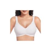 Bras for Women Wireless Bralettes Small White