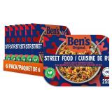 6pk Ben's Street Food Bean & Rice Burrito Bowl
