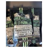 3x Pop Daddy Garlic Parmesan Pretzel Sticks 212g