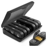 Weekly Pill Organizer 3 Times A Day, Portable