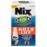 2x Nix Ultra, Kills Lice With Lice Comb 59mL