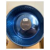 64 oz Hammered Stainless Pet Bowl