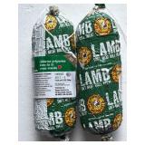 2 x 12 oz Lamb Meat Rolls