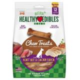 12 Piece Healthy Edibles Roast Beef & Chicken Chew