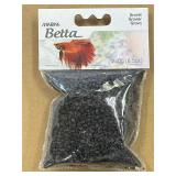 2 x 240 g Black Aquarium/ Betta Bowl Gravel